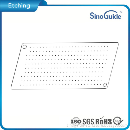 Iso Quality Certificate Metal Etching Chemicals Binhole Array